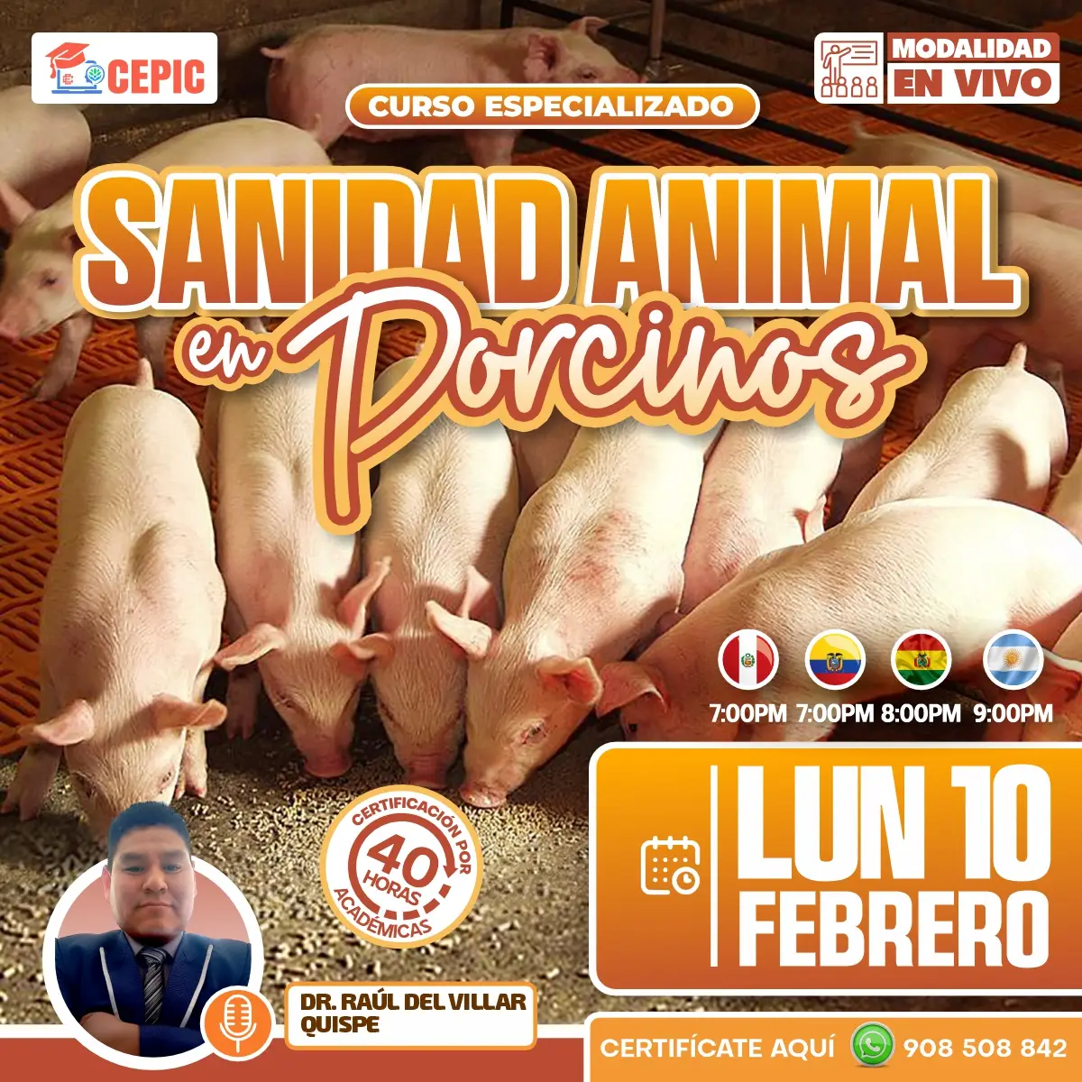 Sanidad Animal en Porcinos