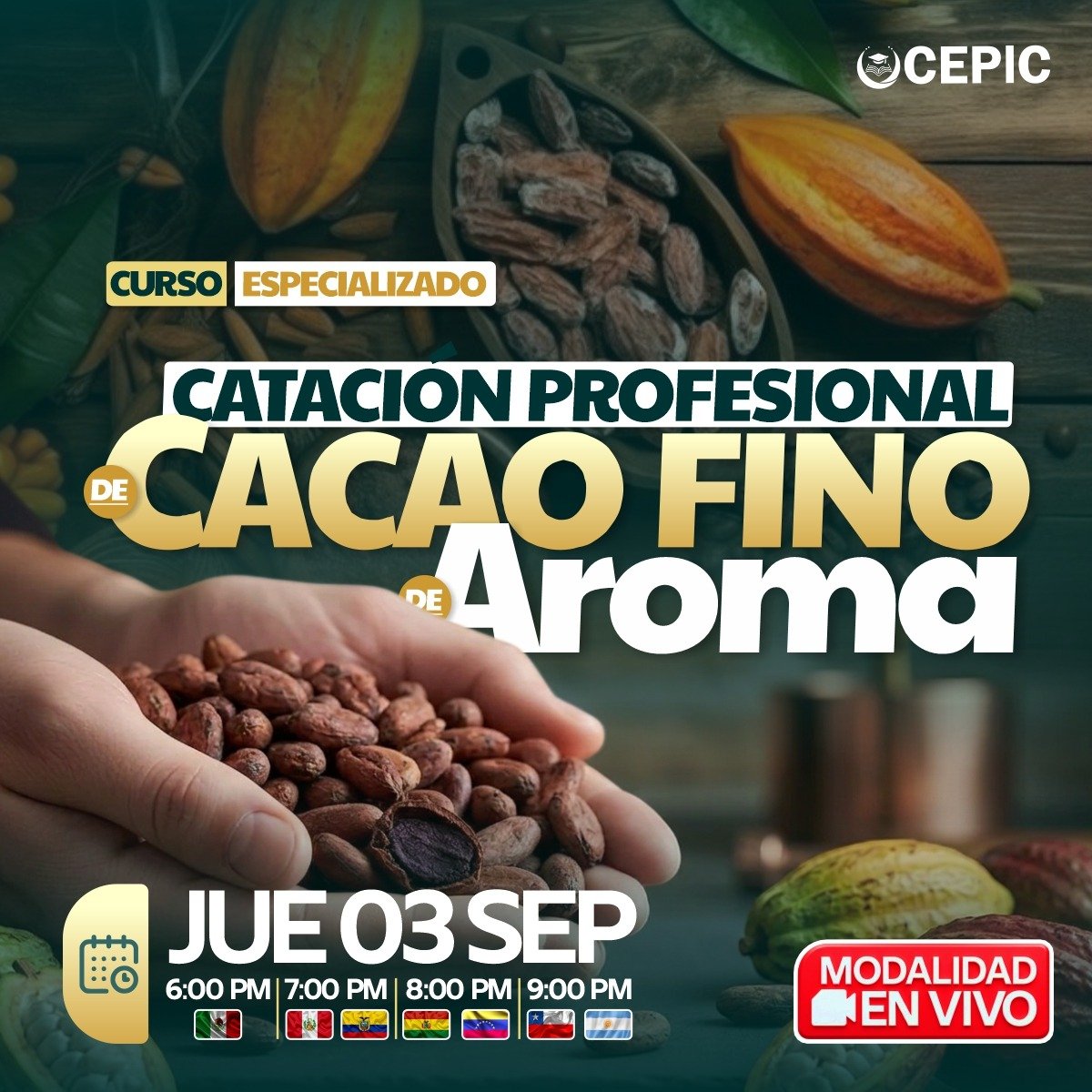Catación Profesional de Cacao Fino de Aroma
