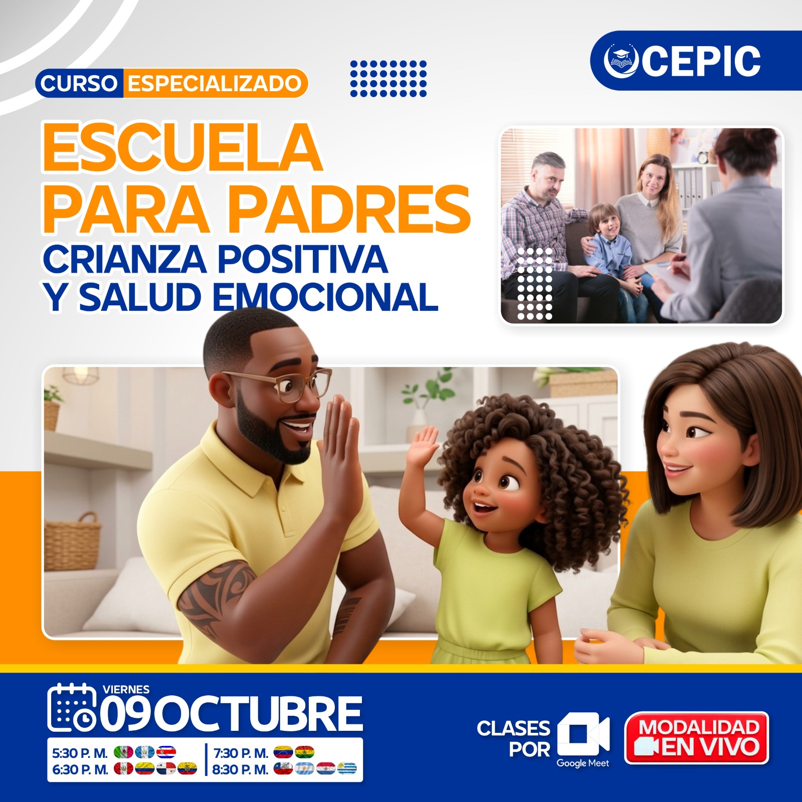 Escuela para Padres: Crianza Positiva y Salud Emocional