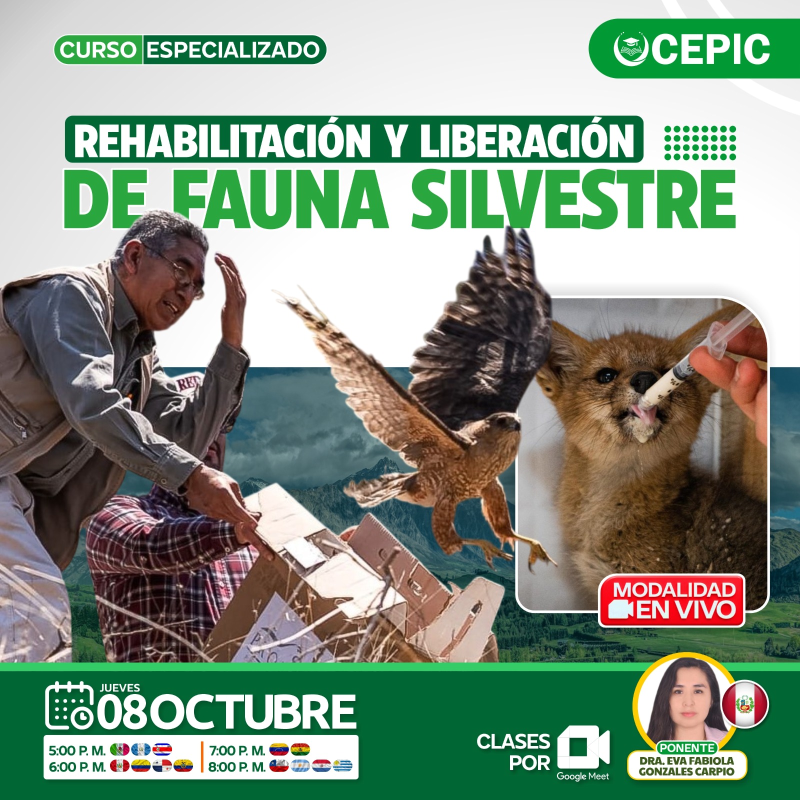 Rehabilitación y Liberación de Fauna Silvestre