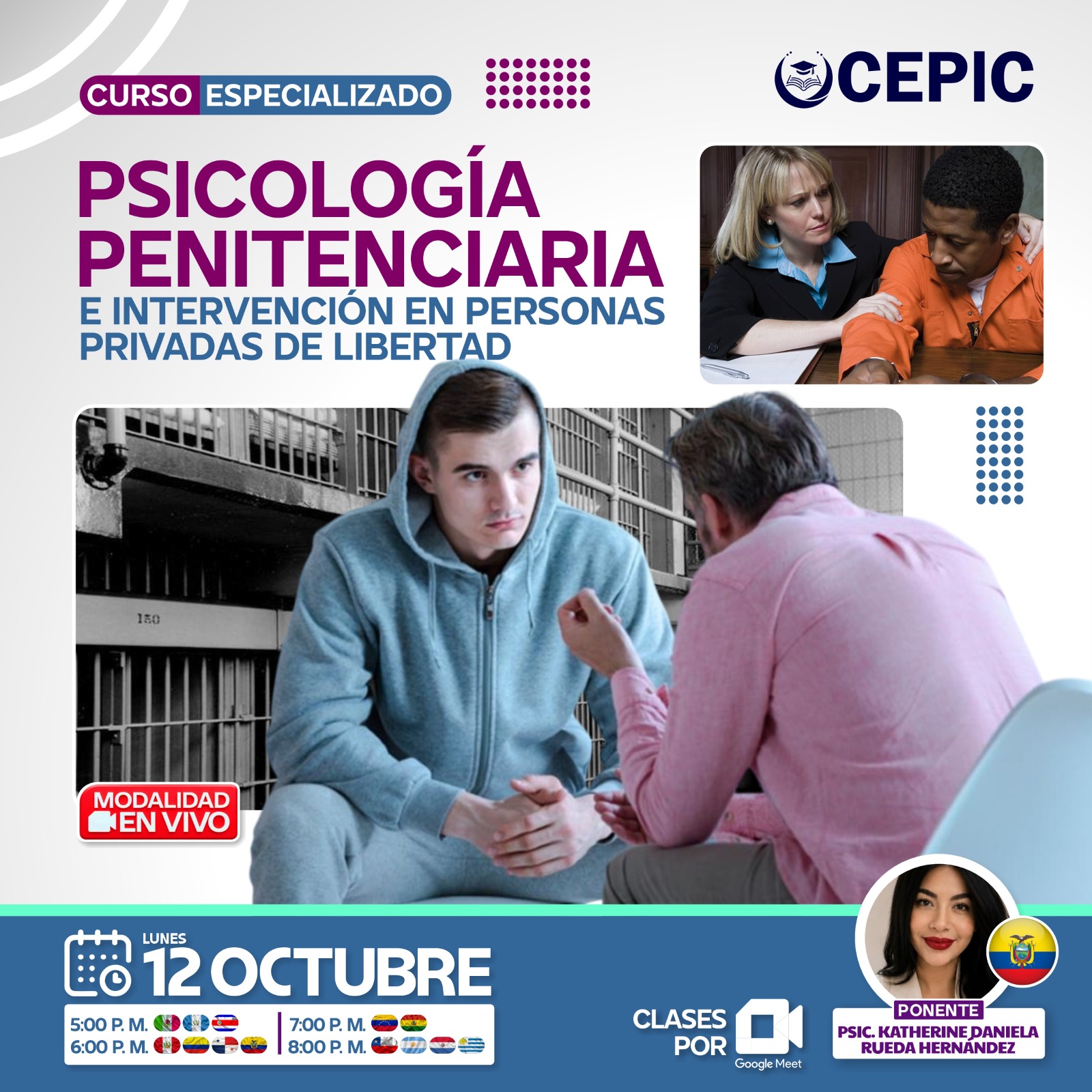 Psicología Penitenciaria e Intervención en Personas Privadas de Libertad