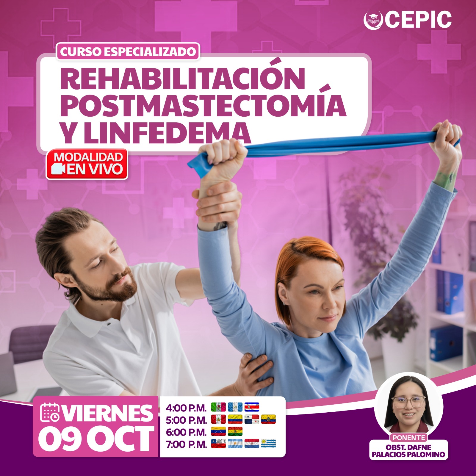 Rehabilitación Postmastectomía y Linfedema