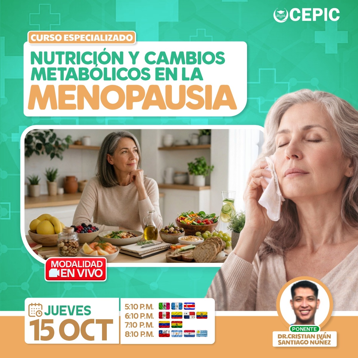 Nutrición y Cambios Metabólicos en la Menopausia