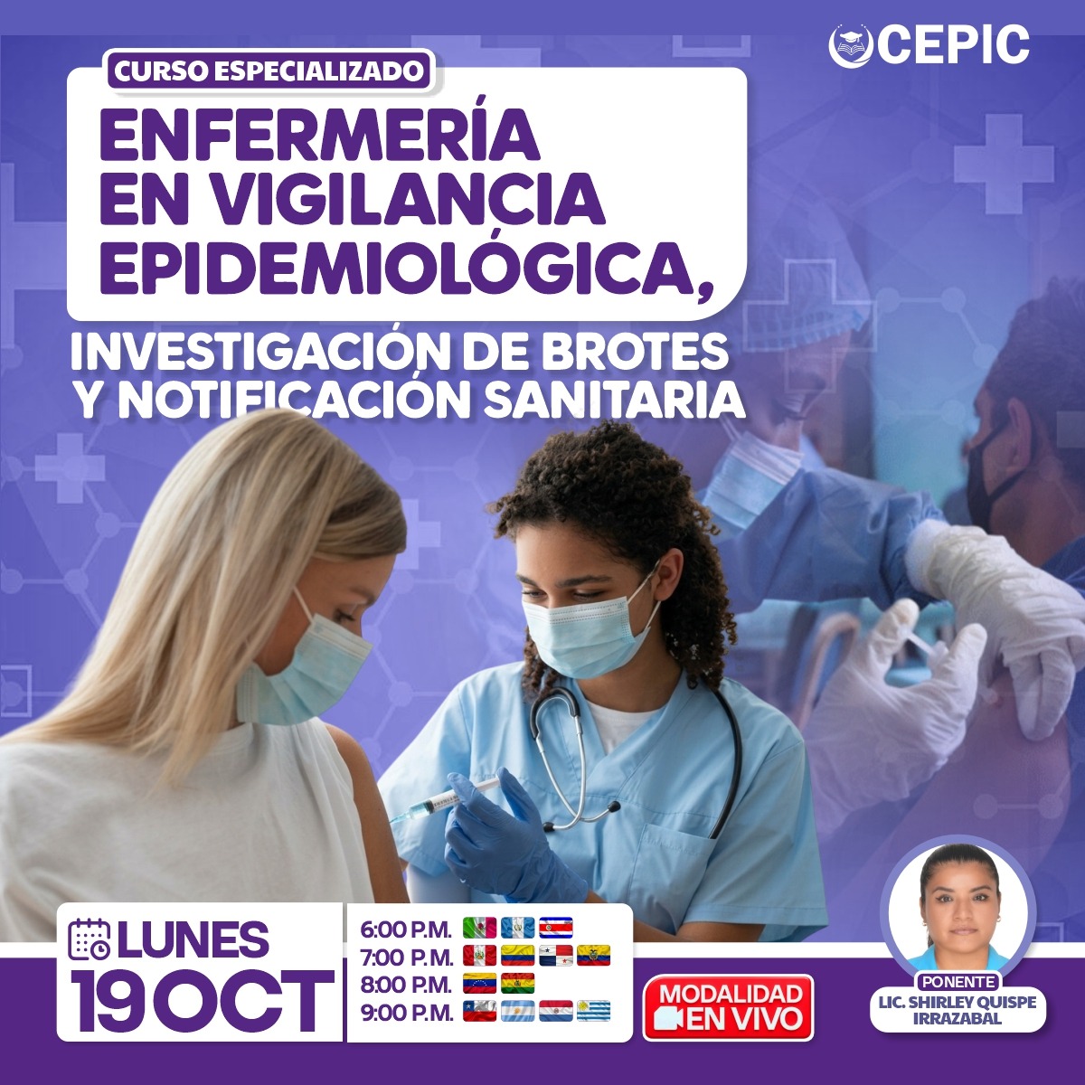 Enfermería en Vigilancia Epidemiológica, Investigación de Brotes y Notificación Sanitaria