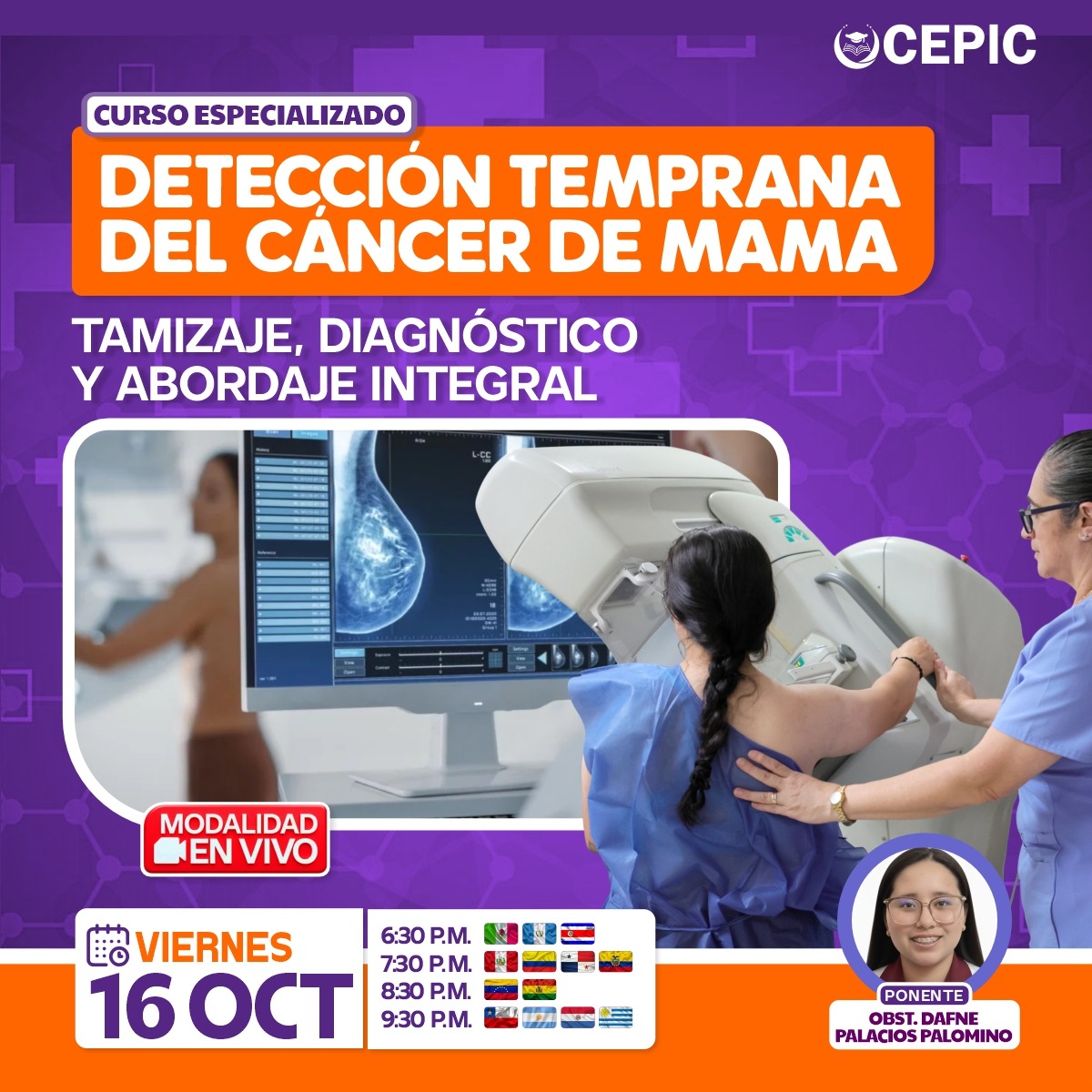 Detección Temprana del Cáncer de Mama: Tamizaje, Diagnóstico y Abordaje Integral