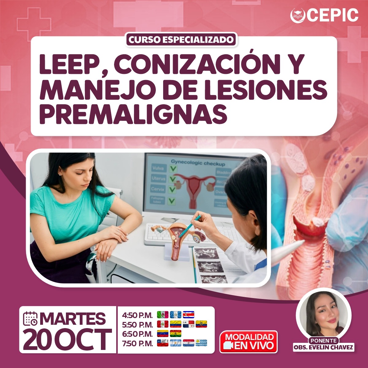 LEEP, Conización y Manejo de Lesiones Premalignas