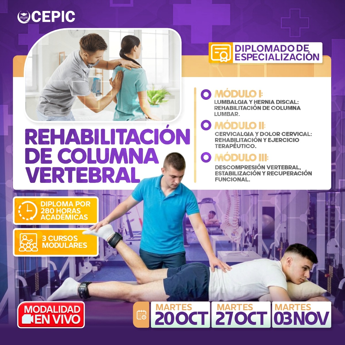 Rehabilitación de Columna Vertebral