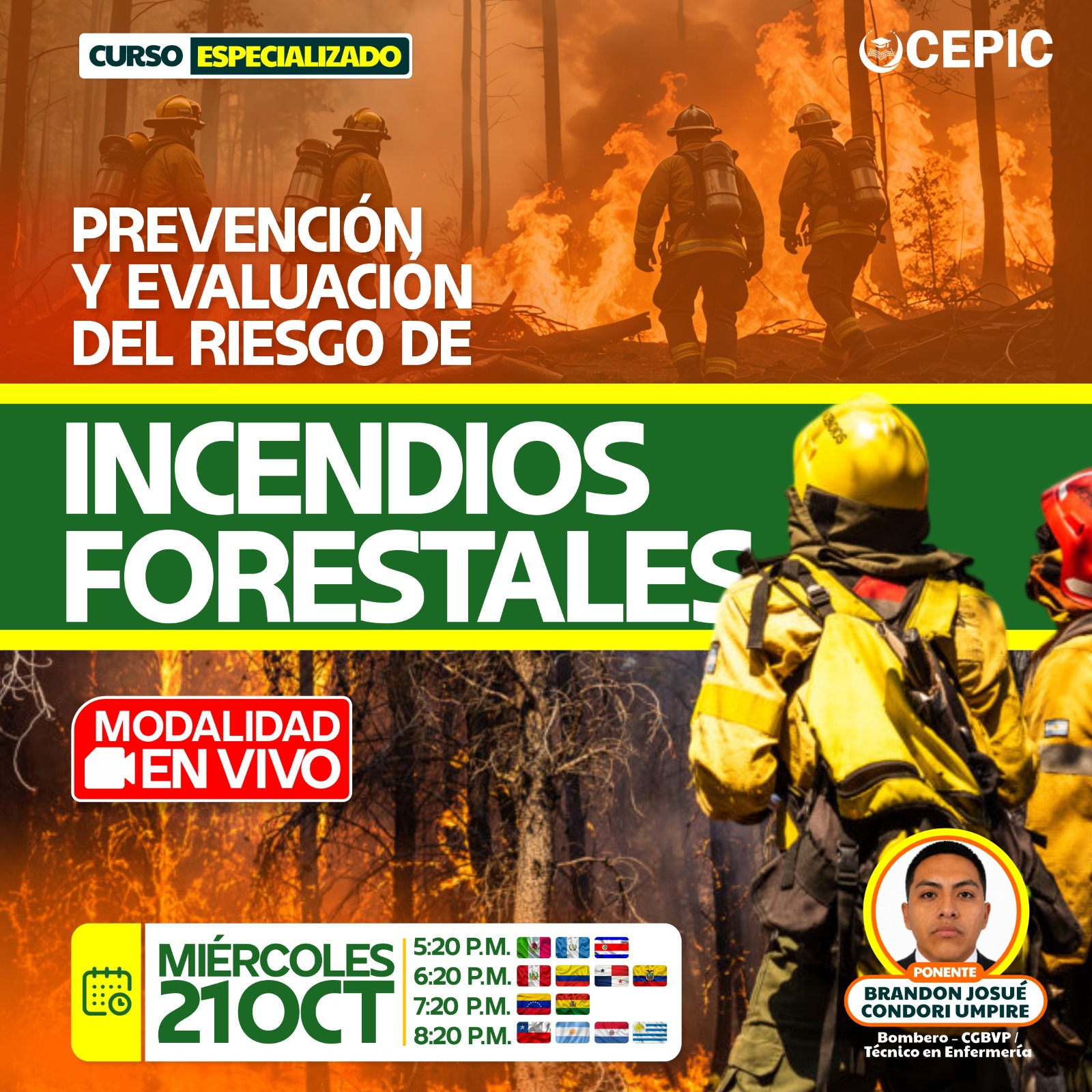 Prevención y Evaluación del Riesgo de Incendios Forestales