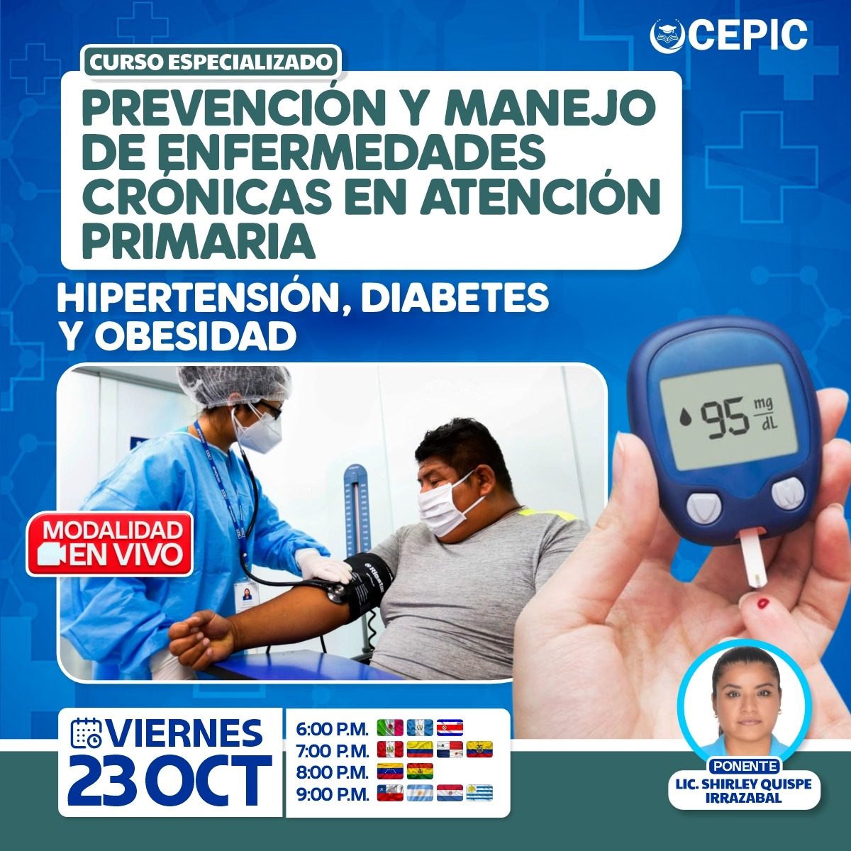 Prevención y Manejo de Enfermedades Crónicas en Atención Primaria: Hipertensión, Diabetes y Obesidad