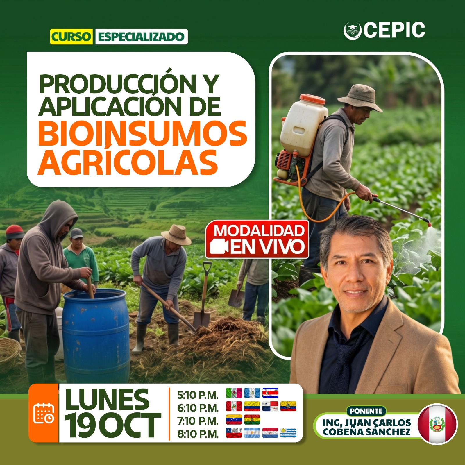 Producción y Aplicación de Bioinsumos Agrícolas