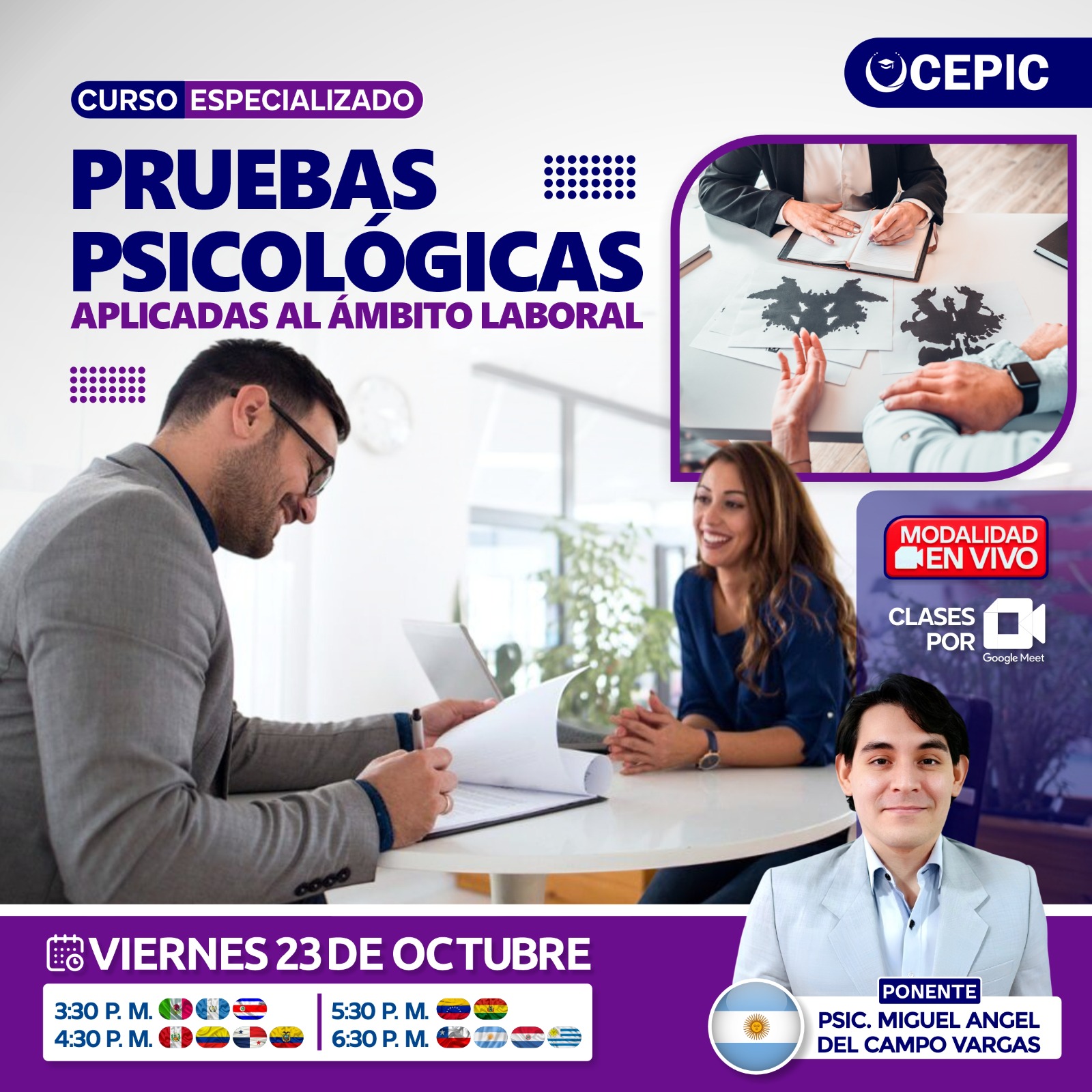 Pruebas Psicológicas Aplicadas al Ámbito Laboral